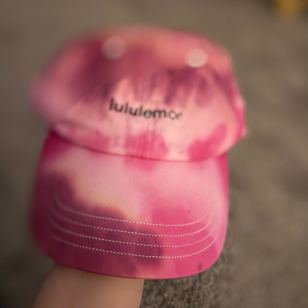 Women’s Lululemon Hand Tie Dyed Classic Ball Cap Hat Adjustable Strap O/S - Picture 6 of 13